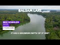 balsam lake drone tour unveiling the majesty of polk county s largest lake