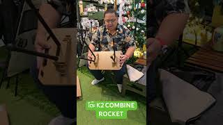 รีวิวโต๊ะพับ K2 COMBINE ROCKET โต๊ะแคมป์ปิ้งพกพา เอนกประสงค์ มาพร้อมกระเป๋าจัดเก็บ