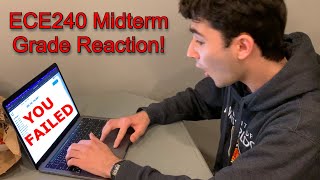 Waterloo ECE240 Midterm Reaction | HIGHEST SCORE?