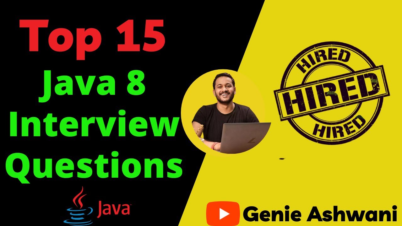 Top 15 Java 8 Interview Questions | Java Interview Questions And ...