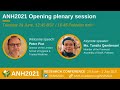 ANH2021: Opening plenary, welcome: Peter Piot, and keynote speech: Ms. Tanzila Qamberani