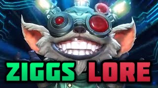 The Lore Behind Mad Scientist Ziggs