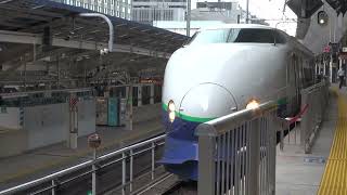 200系K43編成 とき323号 東京駅20番線到着