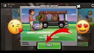 Hill Climb Racing 2 * Free* Bus skin, outfit , and Epic Chest😍😋
