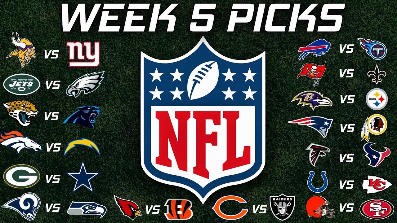 NFL Week 5 Picks 2019 - YouTube