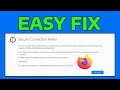 How To Fix Secure Connection Failed Error Code: SEC_ERROR_OCSP_INVALID_SIGNING_CERT Mozilla Firefox