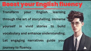 Boost your English fluency | Learn English Through Story | | Speak English | Practice English #story