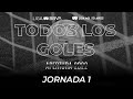 Todos los Goles - Jornada 1 | LIGA BBVA MX | Apertura 2022