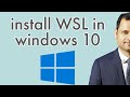 How to install WSL in windows 10 | windows subsytem for linux