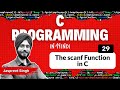 The scanf Function in C