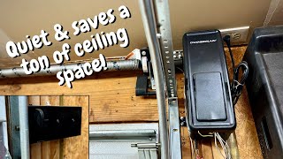 Chamberlain Wall Mounted Garage Door Opener Review (RJ020) Review | Saves a Ton of Ceiling Space!