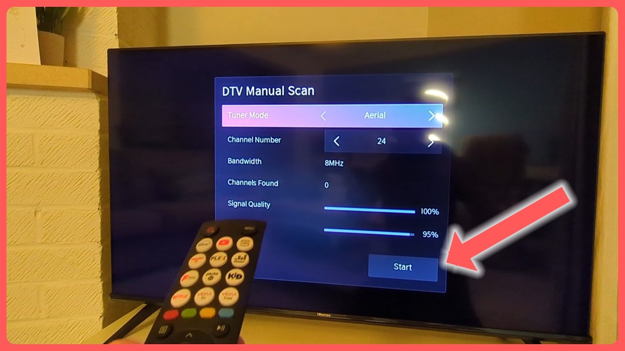 Hisense Vidaa Tv How To Scan For Channels Auto Manual Scan Youtube