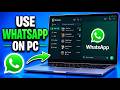 How To Use WhatsApp on PC (WhatsApp Web & Desktop App Setup)