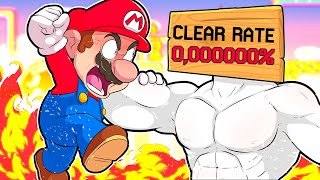 Fui o PRIMEIRO a passar a PIOR fase do Mario Maker 2! (0,00% clear rate)