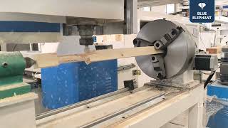 ATC machine with rotary device + aggregate head with saw and drill