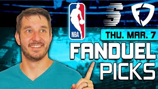 FanDuel NBA DFS Lineup Picks Today (3/6/24) | NBA DFS ConTENders