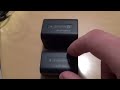 real vs. fake sony infolithium batteries u0026 chargers