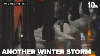 Providence residents brace for another winter storm amid existing snow piles