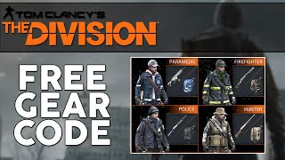 Tom Clancy's The Division Agent Origins Free Gear Sets! Agent Origins Gear Code!