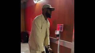 LeBron James Arrives With His Scooter | #shorts