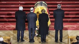 Allemagne: funérailles nationales pour l'ancien président von Weizsäcker