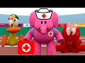 The Boo Boo Song POCOYO| Hush Little Baby| POCOYO Songs| POCOYO Nursery Rhymes & Kids Songs