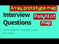 Pollyfil of map | Array.prototype.map | JavaScript Interview Questions | Zero to Hero! 🏆