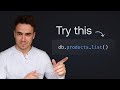 Do this when writing database queries with Appwrite