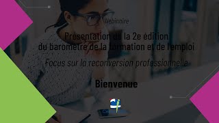 2e édition du Baromètre de la formation et de l'emploi