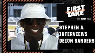 Stephen A. interviews Deion Sanders: Coaching at Jackson State and being called 'coach' | First Take