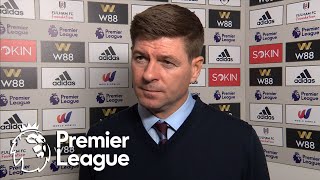 Steven Gerrard understands Aston Villa fans' anger | Premier League | NBC Sports