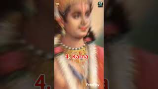 5 Strongest Warrior In Mahabharat Time #balram #krishna #ram #shorts #karna