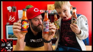 6 YEAR OLD VS. HABANERO HOT SAUCE BOX!