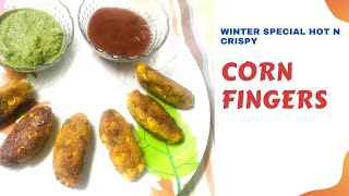 Winter Special Hot N Crispy - JAIN CORN FINGERS