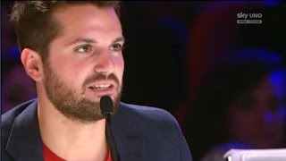 Il contadino guatemalteco. Semifinale Italia's Got Talent 2016. Gianluca Blumetti.