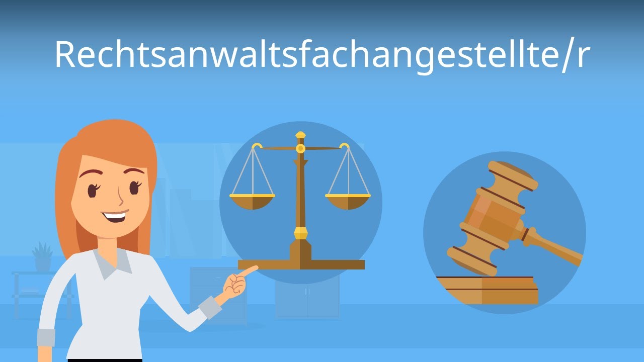 Rechtsanwaltsfachangestellte - Ausbildung, Aufgaben, Gehalt - YouTube