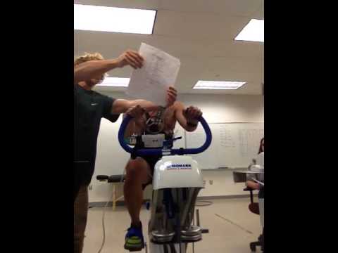 Vo2 Max Cycling Test Youtube
