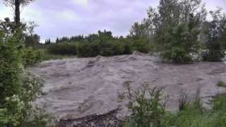 Hochwasser Neckar/Eyach/Echaz 01. - 02.06.2013