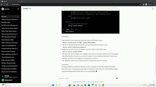 Python socket error on UDP data receive 10054
