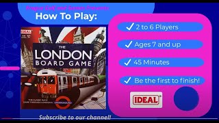 How to Play THE LONDON BOARD GAME