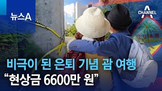 비극이 된 은퇴 기념 괌 여행…“현상금 6600만 원” | 뉴스A