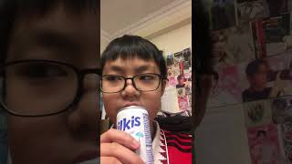 Trying Out Milkis (Korean Drink). Try it out if you find it!