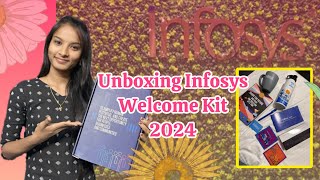 Unboxing Infosys Welcome Kit #2024 #infydiaries #infosys #welcomekit #techietravelpair #techie