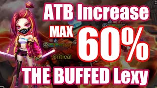 ATB Increase Max 60%! The Buffed Lexy is so funny!😁😁😁【Summoners War RTA】