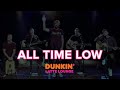 All Time Low Performs At The Dunkin Latte Lounge