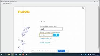 NWEA Login Y5