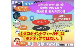 【ゼロポイントフィールド】は【ポジティブではない。】〜ネガティブとポジティブの引き合いのない世界〜【聴く『開華』メルマガ〜量子力学的生き方〜20191119】