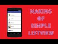 Android Tutorial #7: How To Use ListView in Android App