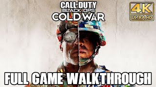 Call of Duty: Black Ops COLD WAR FULL GAME Campaign Walkthrough (4K 60ᶠᵖˢ)  Live | #cod