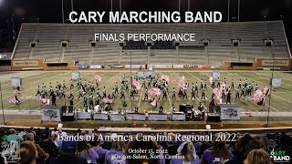 Cary Marching Band – The Age of Opulence, FINALS, Bands of America Competition, 10/15/2022